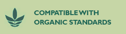 Compatible with Organic Standards